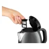 RUSSELL HOBBS 24993-70 Bouilloire Compacte Colours Plus Capacité 1 L Filtre Anti-Calcaire Amovible Lavable - Gris