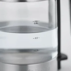 RUSSELL HOBBS 24191-70 Bouilloire 0,8L en Verre Compact Home Design Premium, Ebullition Rapide, Filtre Anti-Calcaire Amovible