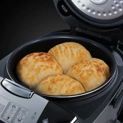 Russell Hobbs - Multicuiseur electrique CookHome - 6 fonctions - Noir - Revêtement antiadhesif