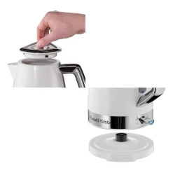 Russell Hobbs Bouilloire 1 7 L Ebullition Rapide 55s Base 360 Indicateur Niveau