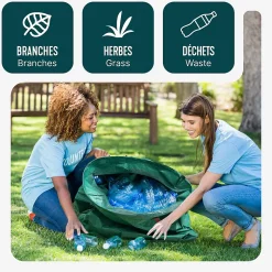 Sac de jardin 500L Lot de 6 sacs Extra Large VOUNOT