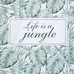 Sac de Shopping Motif Jungle - Vert kaki- 5five