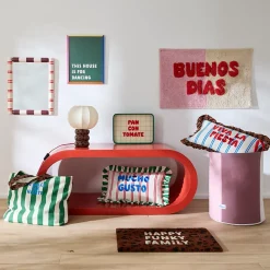 Sac shopping Taxi Brousse - Il Dolce Far Niente - réversible à rayures vertes ou motif léopard