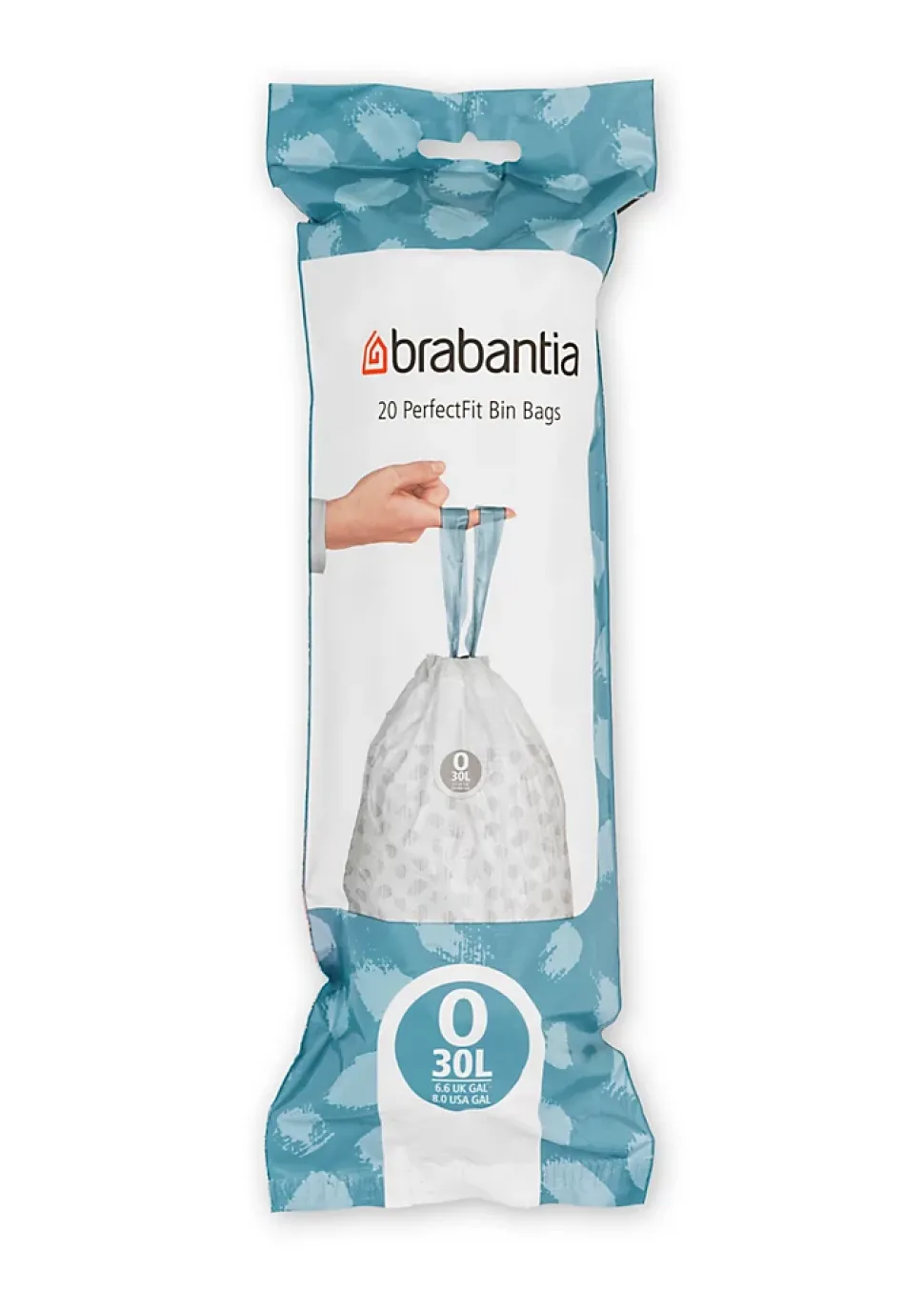 Sac-poubelle Brabantia PerfectFit blanc 30 L