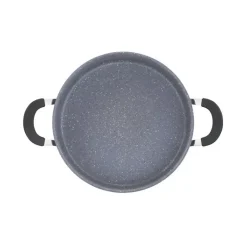 Sauteuse anti-adhésive 26cm + couvercle Lagostina 012163031826 tempra minéral