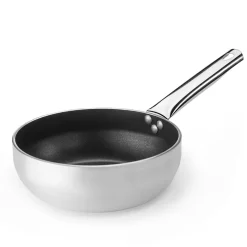 Sauteuse Evasée Anti-Adhésive en Aluminium 20 à 32 cm - Pujadas - Gris - l38.4- L0.1- P20.7- h13- Aluminium