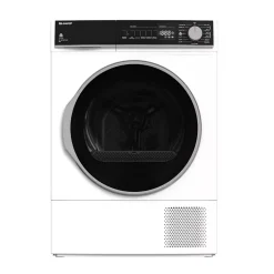 Sèche-linge pompe à chaleur 60cm 8kg Sharp KDNHB8S7GWD