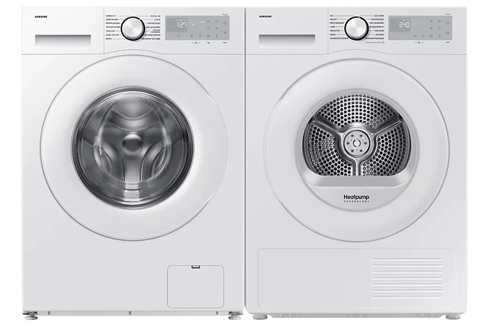 Sèche-linge pompe à chaleur 60cm 9kg Samsung DV90DG52A0TH