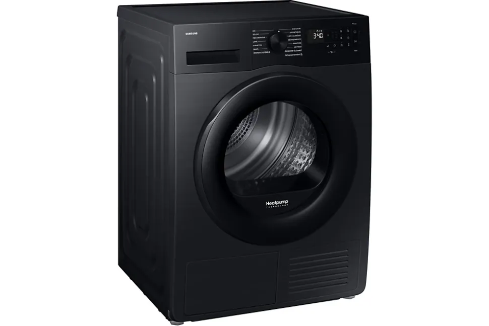 Sèche-linge pompe à chaleur 60cm 9kg noir Samsung DV90DG52A0AB