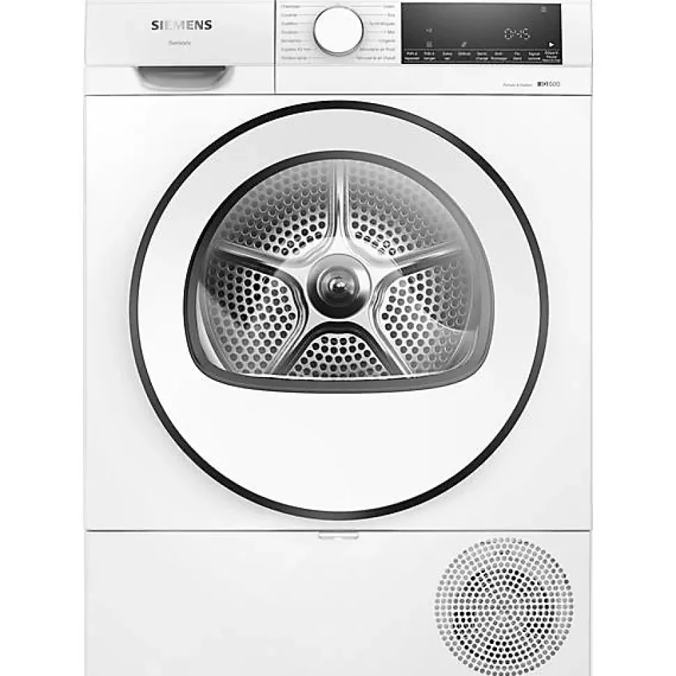 Sèche-linge pompe à chaleur - IQ500 - 9,0 kg - Classe énergie A++ - Tam SIEMENS - WQ42G20DFR