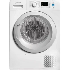 Sèche-linge pompe à chaleur 60cm 8kg blanc Indesit YTNM1081FR
