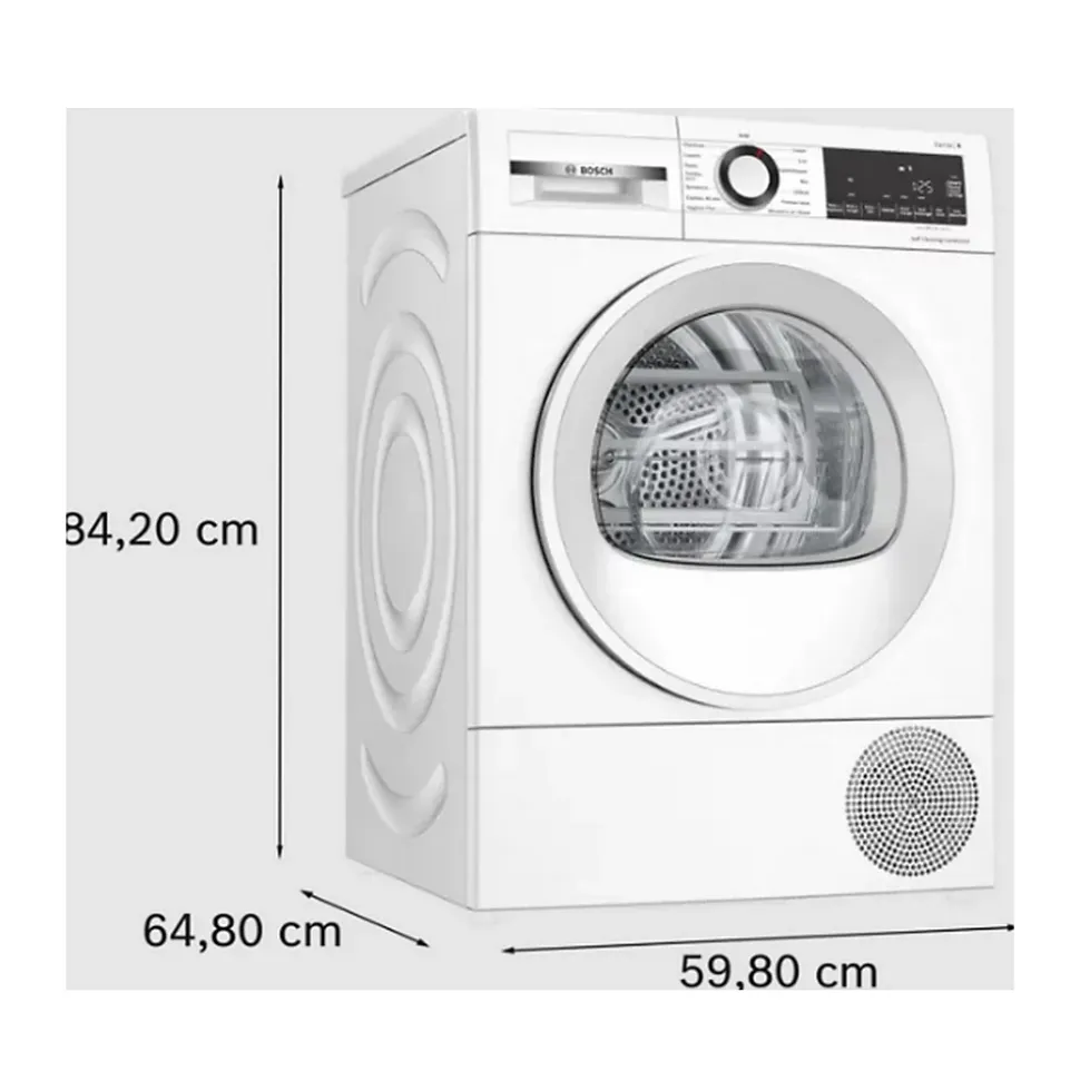 Sèche-linge pompe à chaleur 60cm 9kg Bosch WQG13500FR ser6