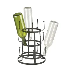 Séchoir à bouteilles en métal - Type: Egouttoir à vaisselle, brosse à vaisselle
