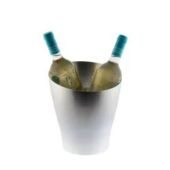Seau à glace en métal 2 bouteilles (5 L) Argent - Alloy Argent par Koala