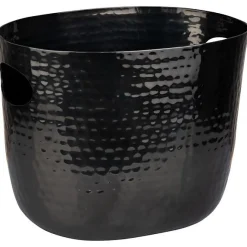 Seau à vin ou champagne pour 2 bouteilles cuivre - Noir Mat