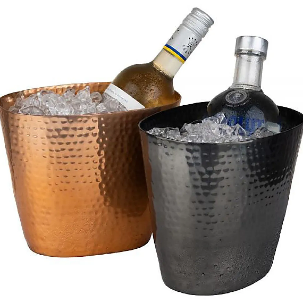 Seau à vin ou champagne pour 1 bouteille - Orange