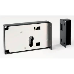 Serrure horizontale à crochet Gauche pour cylindre européen