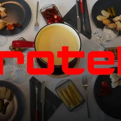 Service à fondue au fromage pour 4 personnes Rotel Swiss Tradition