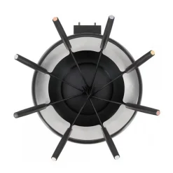 Service à fondue 1200w 8 fourchettes noir Livoo DOC339