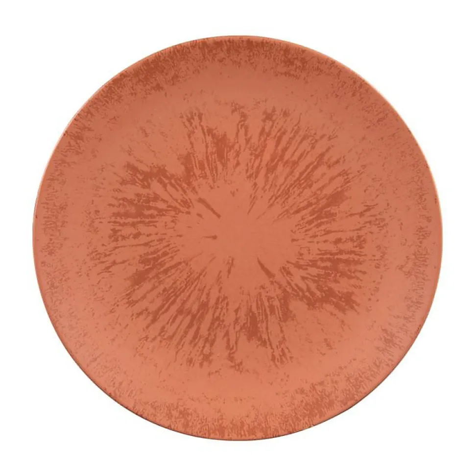 Service d'assiettes 24 pièces Onyx Terracotta