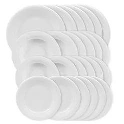 Service d'assiettes 24 pièces Artemis