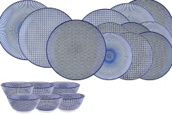 Service Les essentiels - 18 pièces - Dark blue