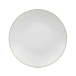 Services 18 pièces de la collection Nuance par Médard de Noblat. Blanc/Or - Nuance par Médard de Noblat