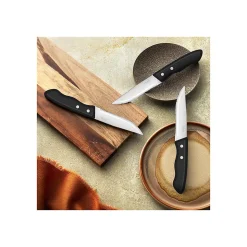 Set 6 couteaux steak XXL Noir - Trappeur par Pradel Essentiel