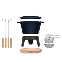 Set à fondue en fonte 4 personnes - MONT D'ARBOIS
