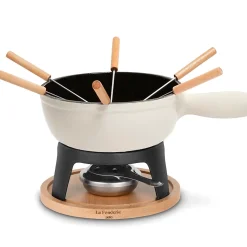 Set à fondue en fonte 6 personnes - MONT BLANC