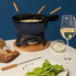 Set à fondue en fonte 6 personnes - MONT JOUX