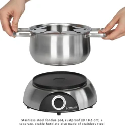 Set à fondue électrique Bomann FD2248CB