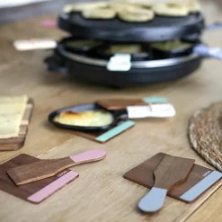 Set 8 spatules + 8 planchettes bois Livoo MEN427