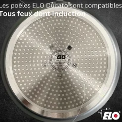 Set chandeleur avec crêpière 26 cm et 3 ustensiles Elo Ducato