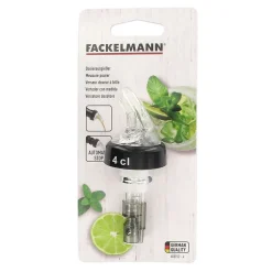 Set de 4 becs verseurs doseurs à alcool à bille 2 cl et 4 cl Fackelmann
