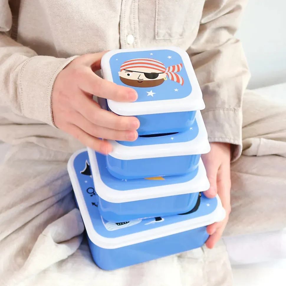 Set de 4 boîtes à goûter A Little Lovely Company