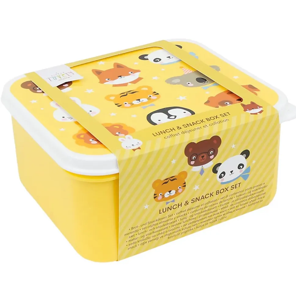 Set de 4 boîtes à goûter A Little Lovely Company