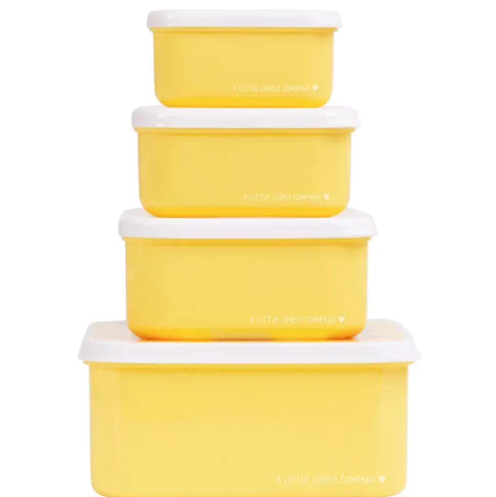 Set de 4 boîtes à goûter A Little Lovely Company