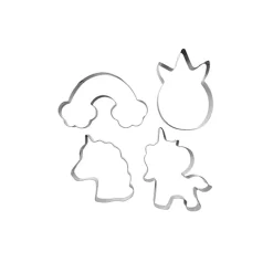 Set de 4 emporte-pièces licorne Zenker Emporte-pièces