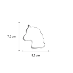 Set de 4 emporte-pièces licorne Zenker Emporte-pièces