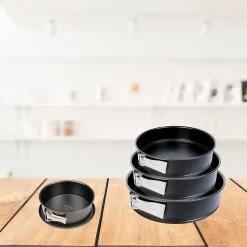 Set de 4 moules à manqué à charnière 18 cm + 24 cm + 26 cm + 28 cm Dr.Oetker Tradition