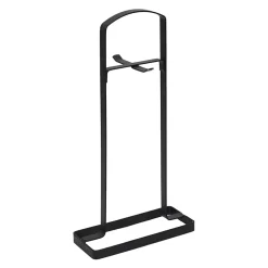 Set de 6 planches à découper en bambou avec socle en métal