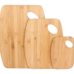 Set de 3 planches à découper en bambou