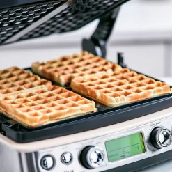 Set de Plaques à gaufres amovibles pour grill contact