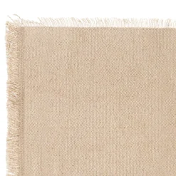 Set de table à franges (45x30 cm - Beige)