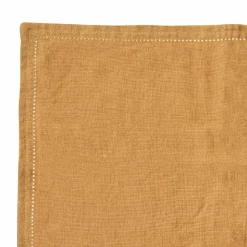 Set de table en coton/lin (45x30 cm - Jaune)