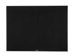 Set de table rectangulaire - 6 pièces - Feutre recyclé noir