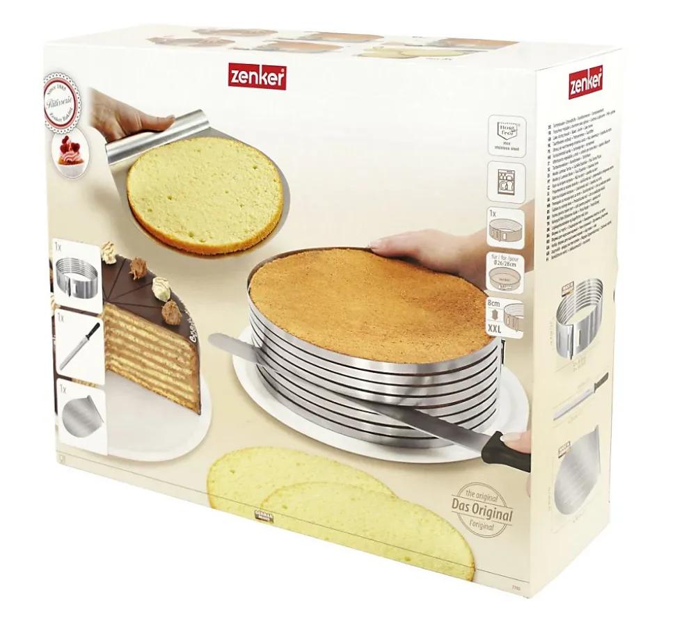 Set d'ustensiles de pâtisserie pour layer cake Zenker Smart Pastry