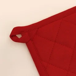 Set gant + manique unis 100% coton