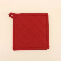 Set gant + manique unis 100% coton